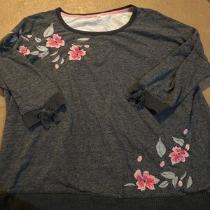 Embroidered Sweatshirt